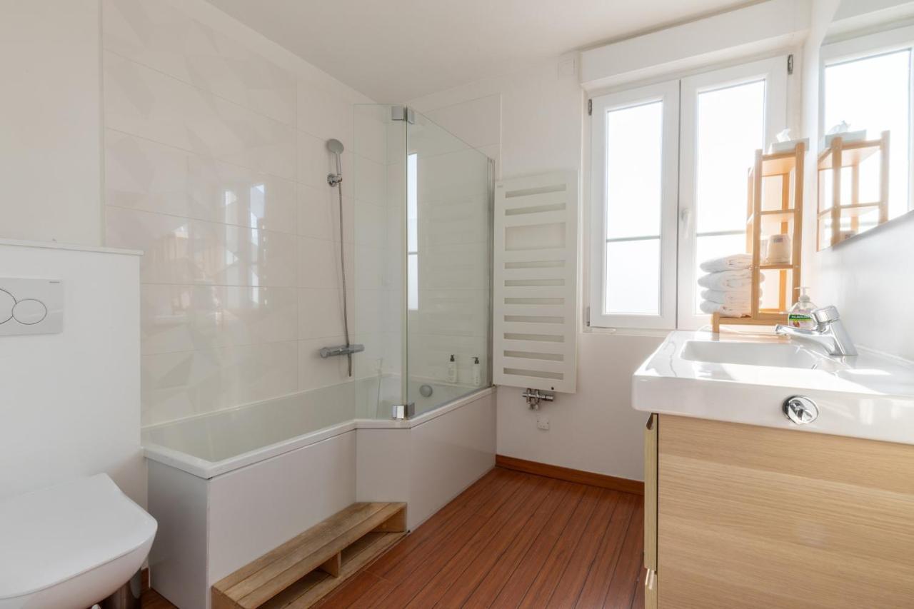 Duplex Reims Gare Centre Arenaアパートメント エクステリア 写真